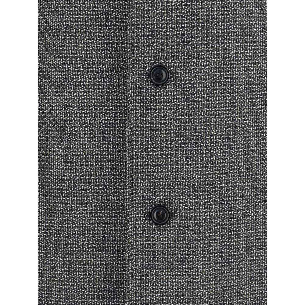 Margiela Single-breasted coat in virgin wool blend
