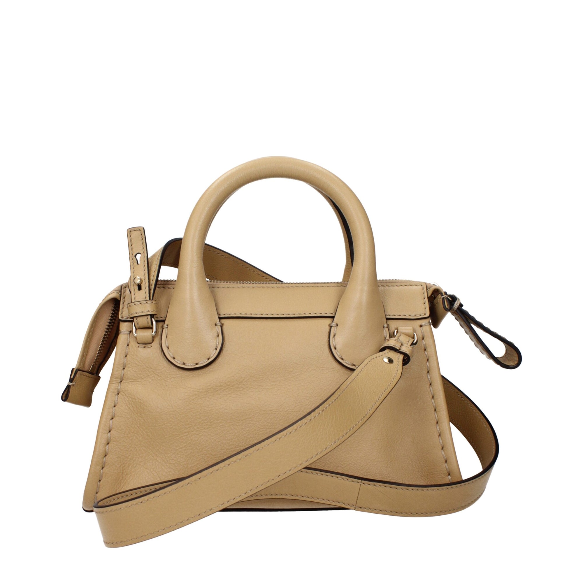 Chloé Beige Leather Handbag