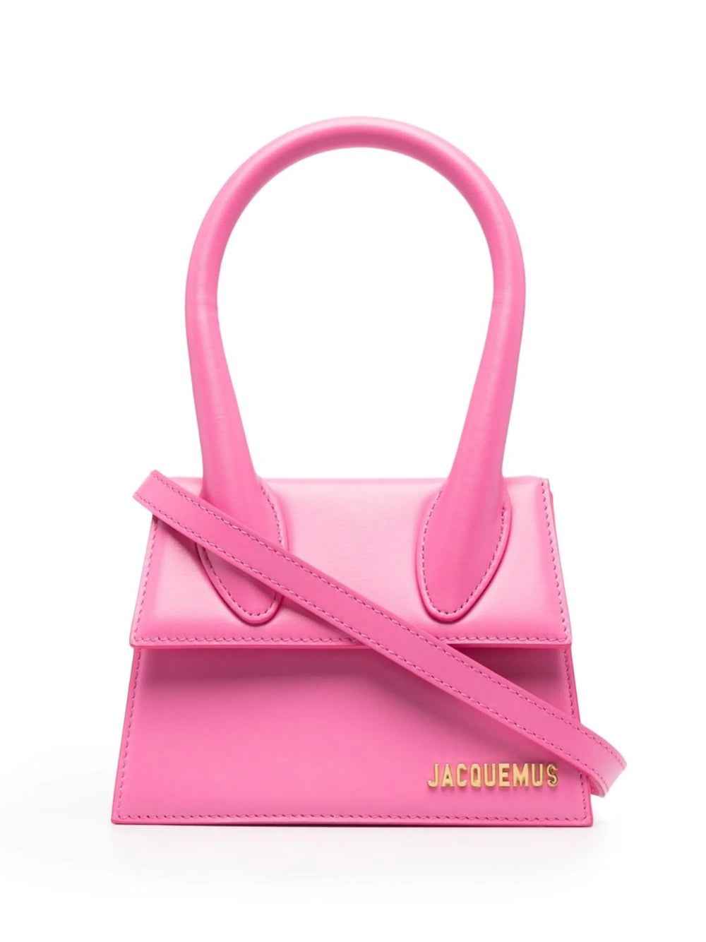 Jacquemus Pink Le Chiquito Moyen Bag