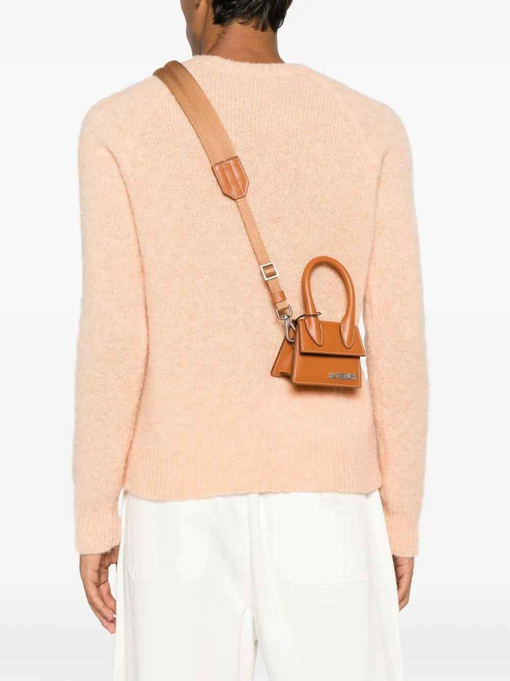 Jacquemus Light Brown Le Chiquito Homme Crossbody Bag