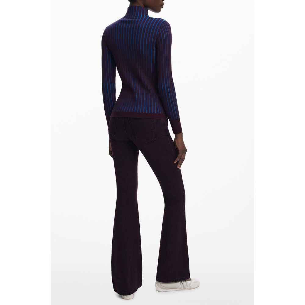 Desigual Brown Polyester Women Sweater