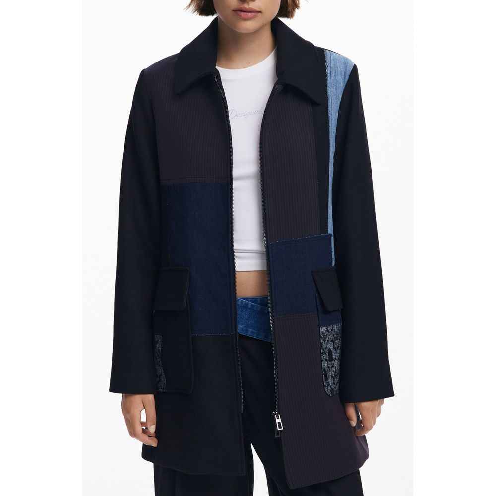 Desigual Black Cotton Women Jacket