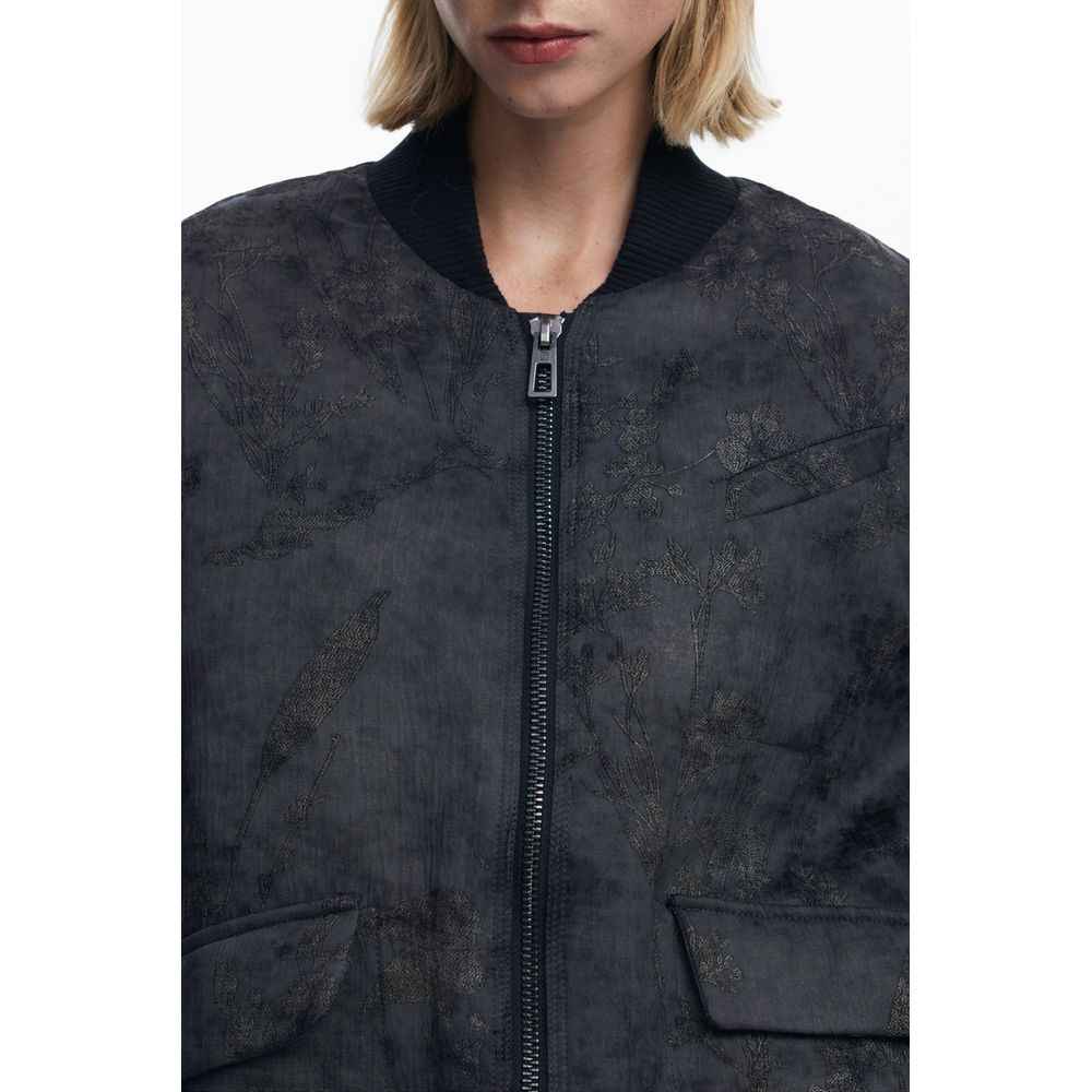 Desigual Black Polyester Women Jacket