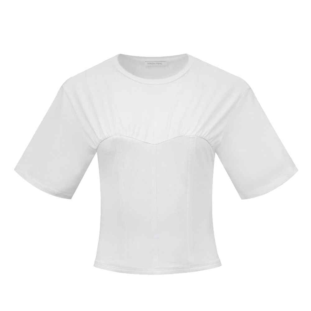Patrizia Pepe White Cotton T-Shirt