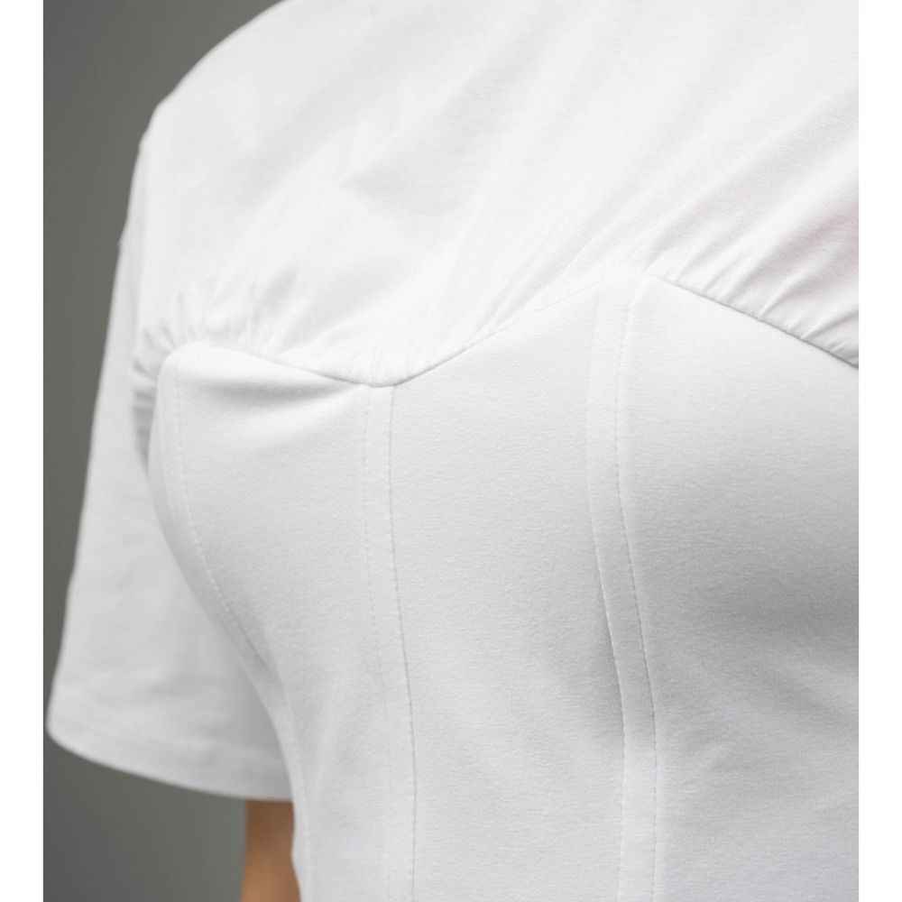 Patrizia Pepe White Cotton T-Shirt