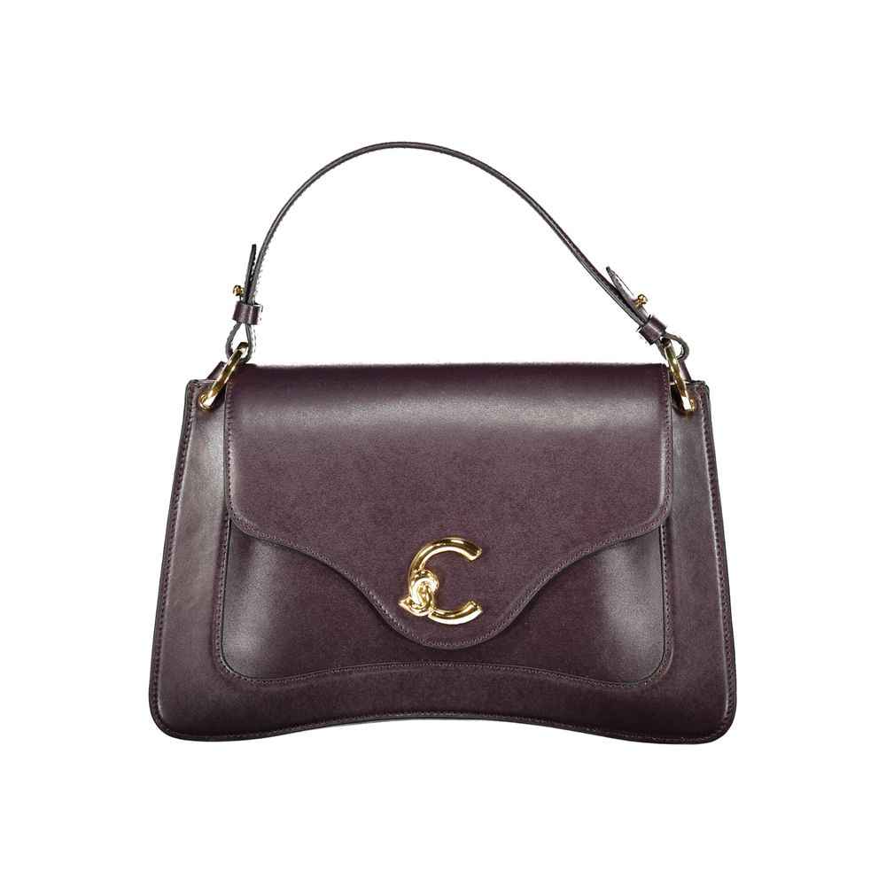 Coccinelle Purple Leather Handbag