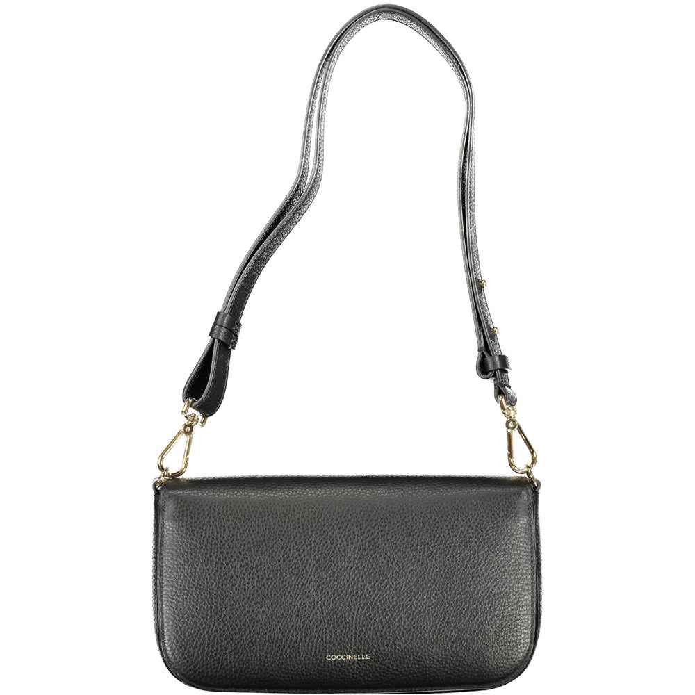 Coccinelle Black Leather Handbag