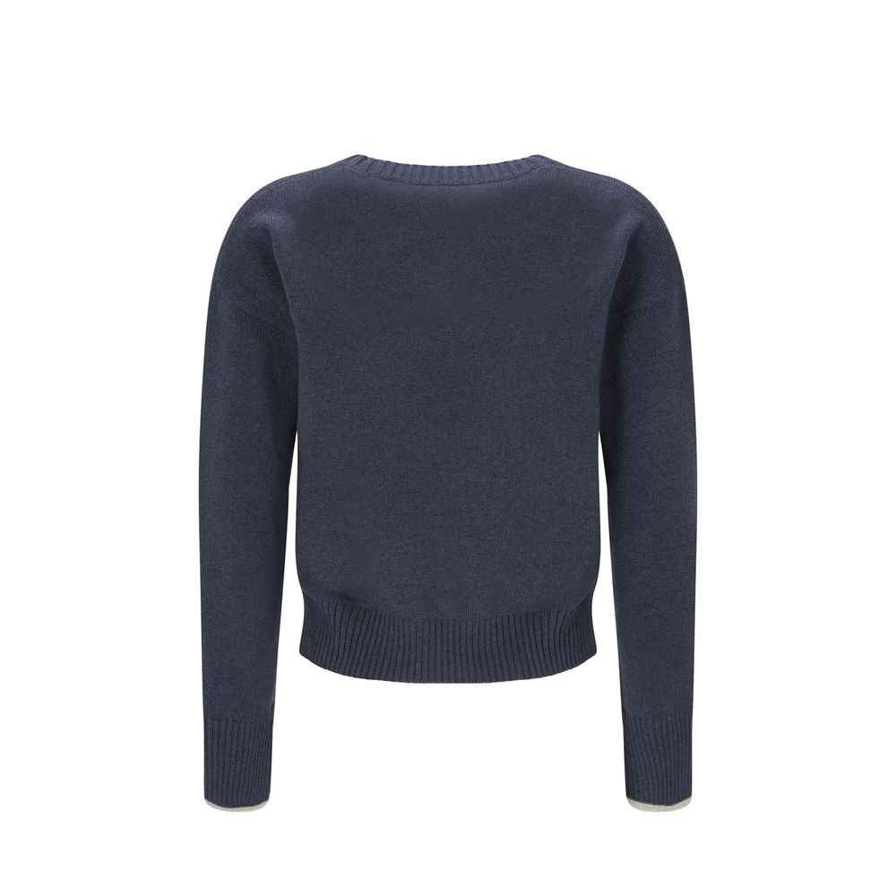 Brunello Cucinelli Blue Cashmere Cashmere Sweater