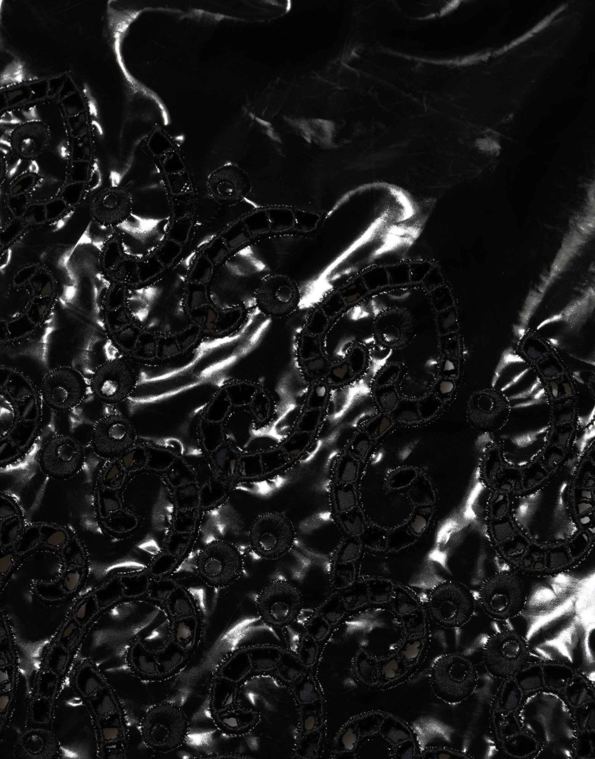 Dolce & Gabbana Black Cut Out A-line Sheath Mini Dress