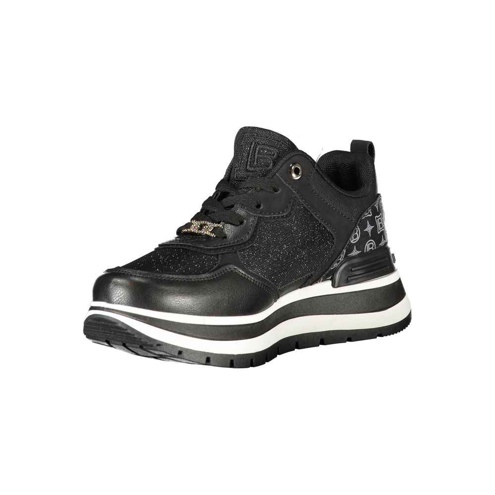 Laura Biagiotti Black Polyester Women Sneaker