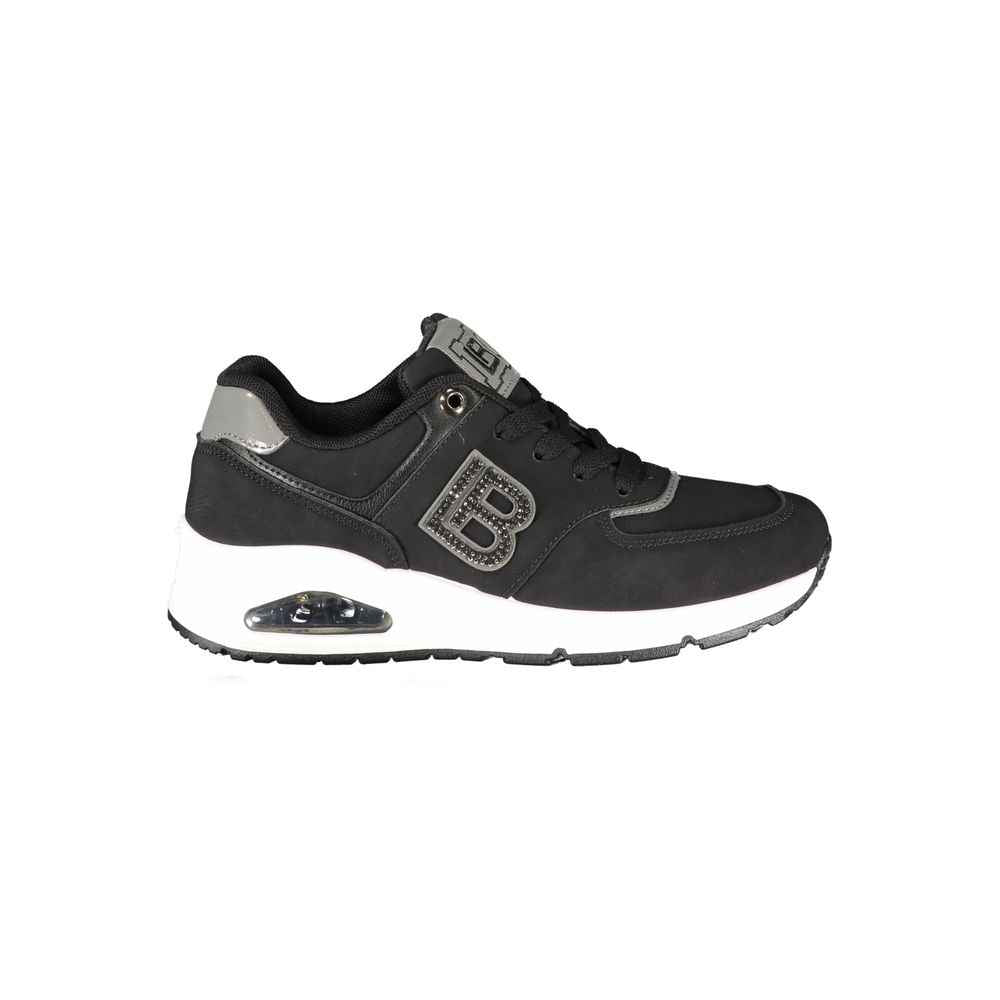 Laura Biagiotti Black Polyester Women Sneaker