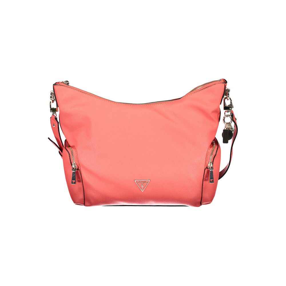 Guess Jeans Pink Polyethylene Handbag