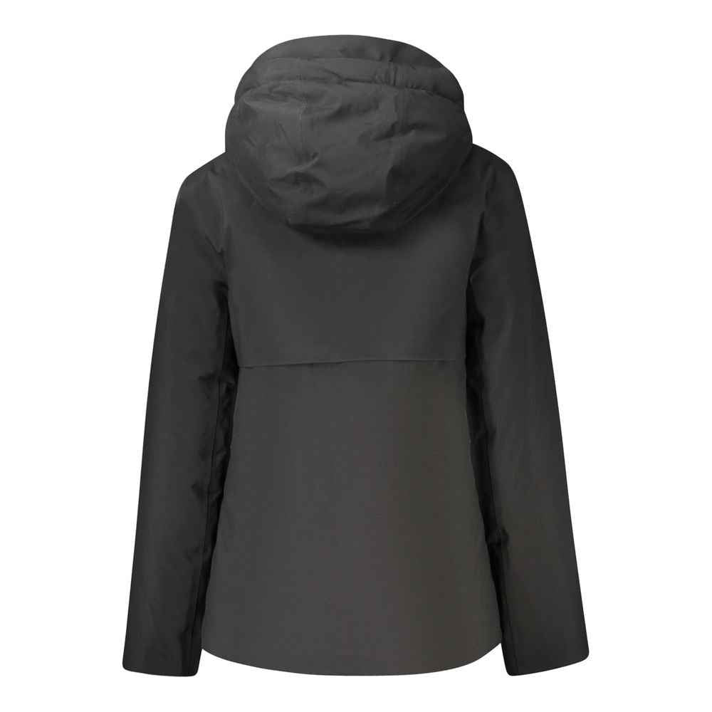 K-WAY Black Polyester Jackets & Coat