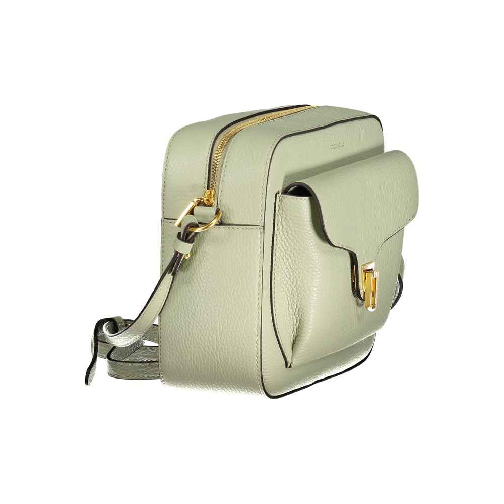 Coccinelle Green Leather Handbag