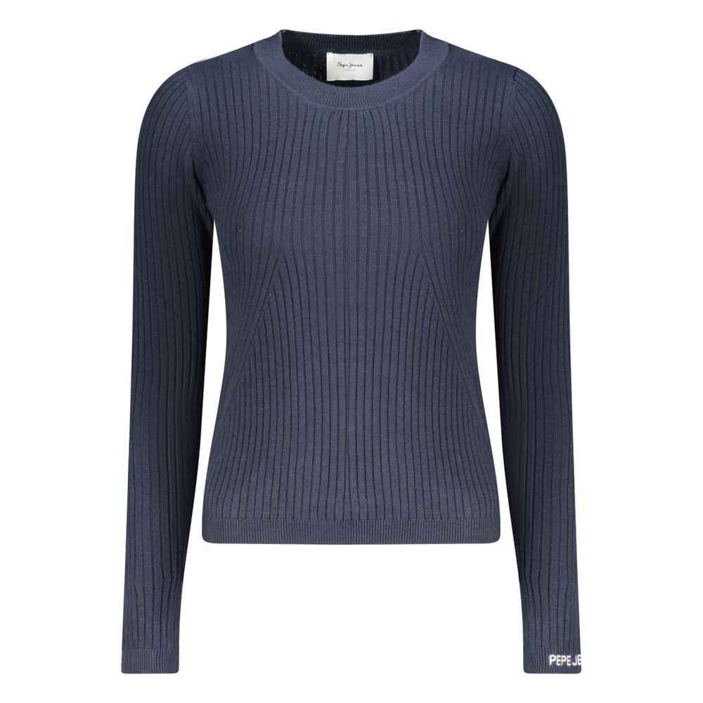 Pepe Jeans Blue Cotton Women Sweater