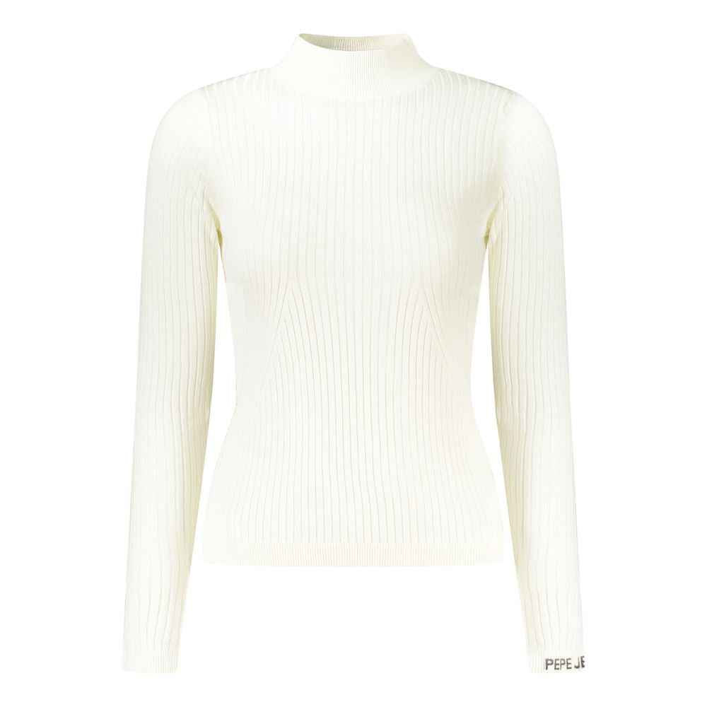 Pepe Jeans White Cotton Women Sweater