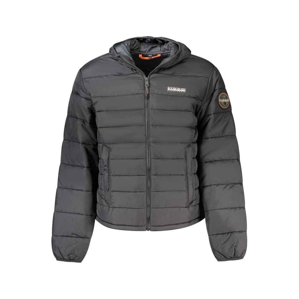 Napapijri Black Polyamide Men Jacket