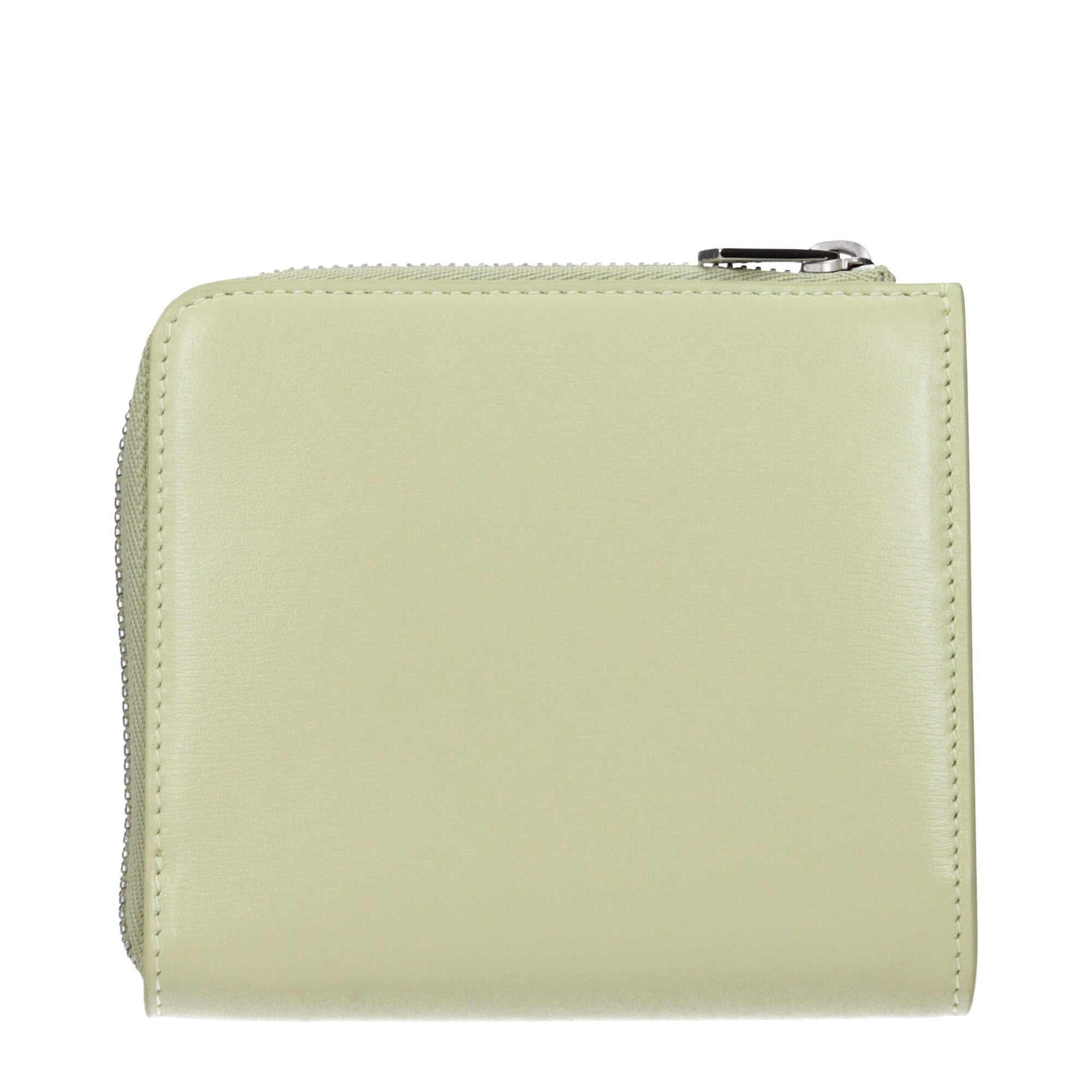 Jil Sander Green Leather Wallet