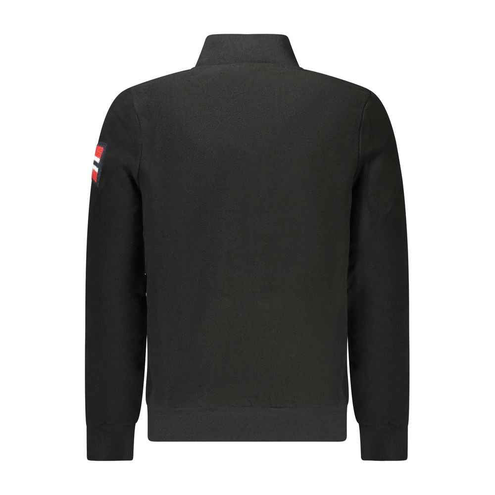 Norway 1963 Black Polyester Men Sweater