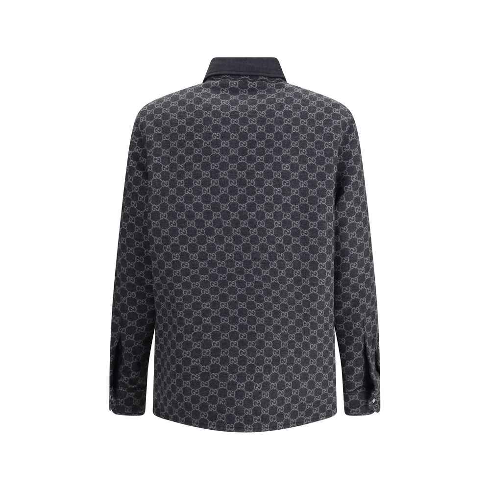 Gucci Wool Jacket with all-over GG monogram