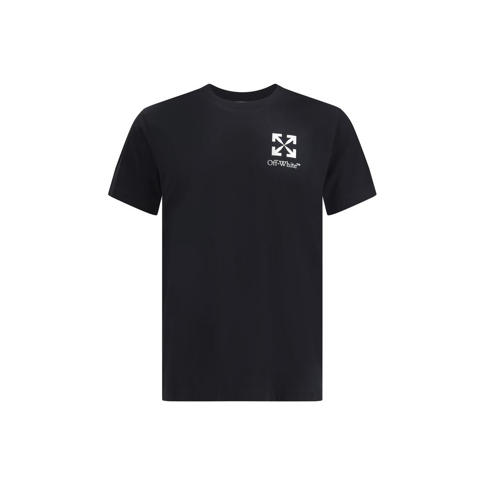 Off-White Black Cotton T-Shirt