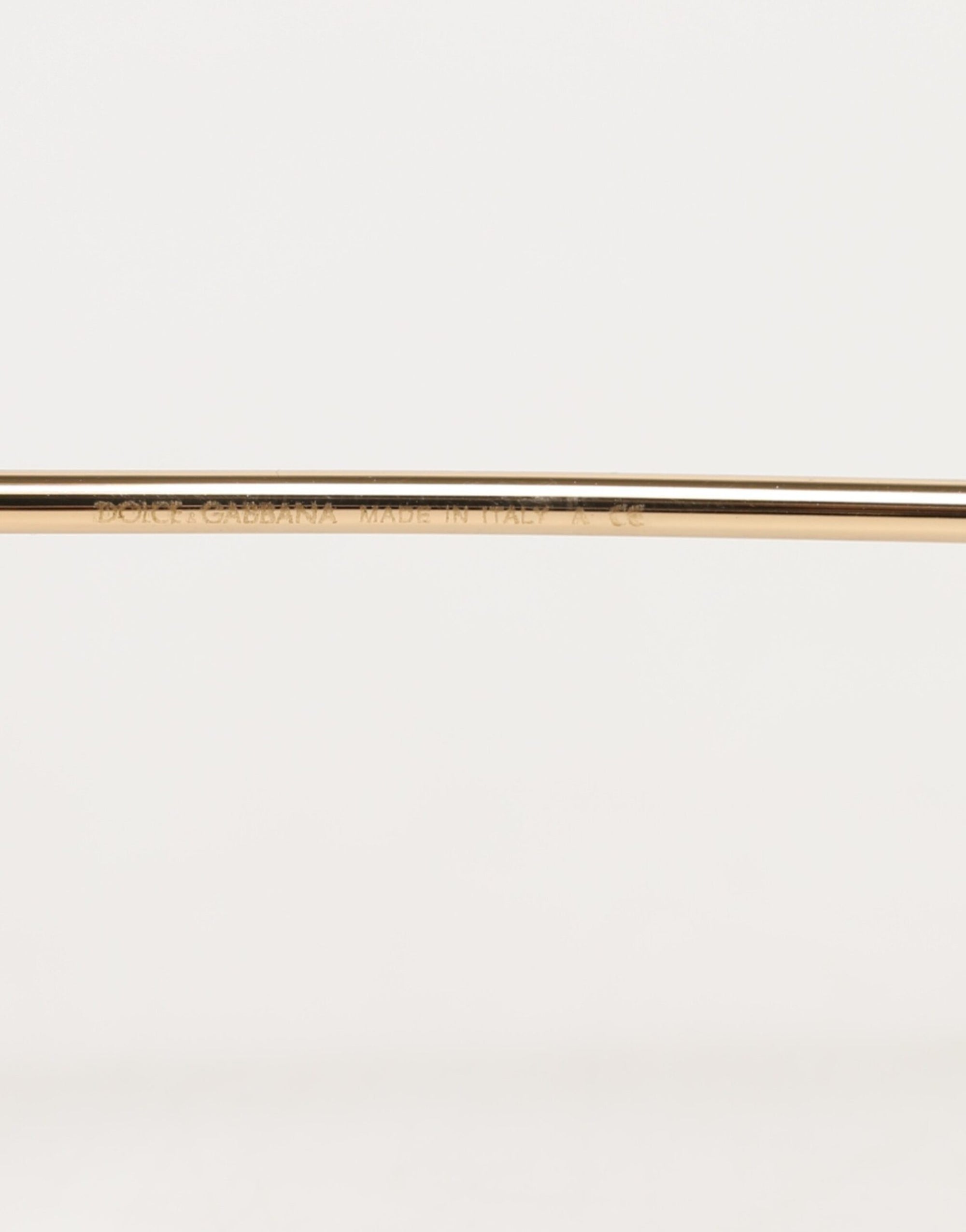 Dolce & Gabbana DG2198 Brown Leopard Print Gradient Round Sunglasses