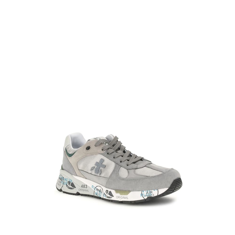 Premiata Gray Rubber Sneakers