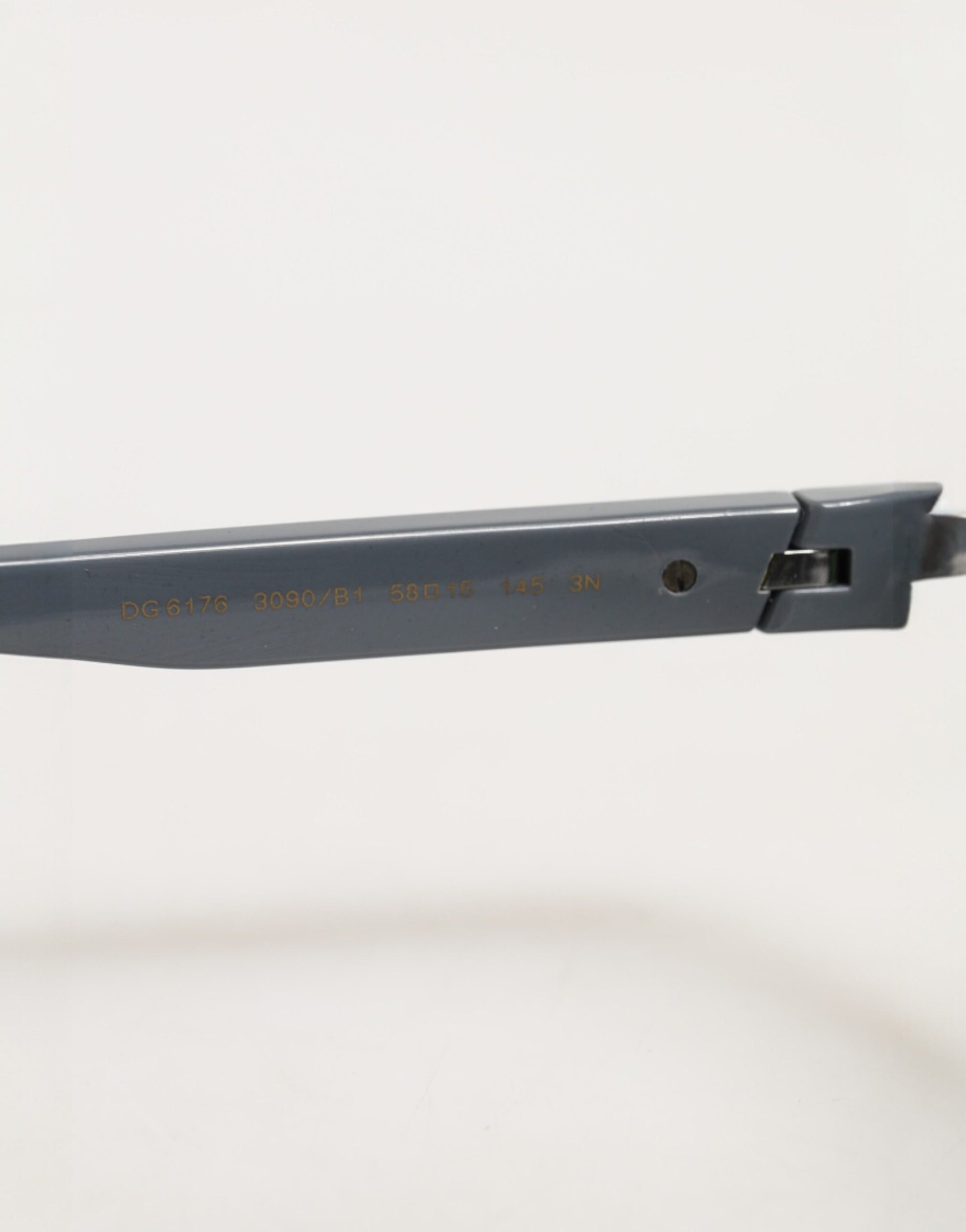 Dolce & Gabbana Blue Acetate Aviator Shades Eyewear Sunglasses