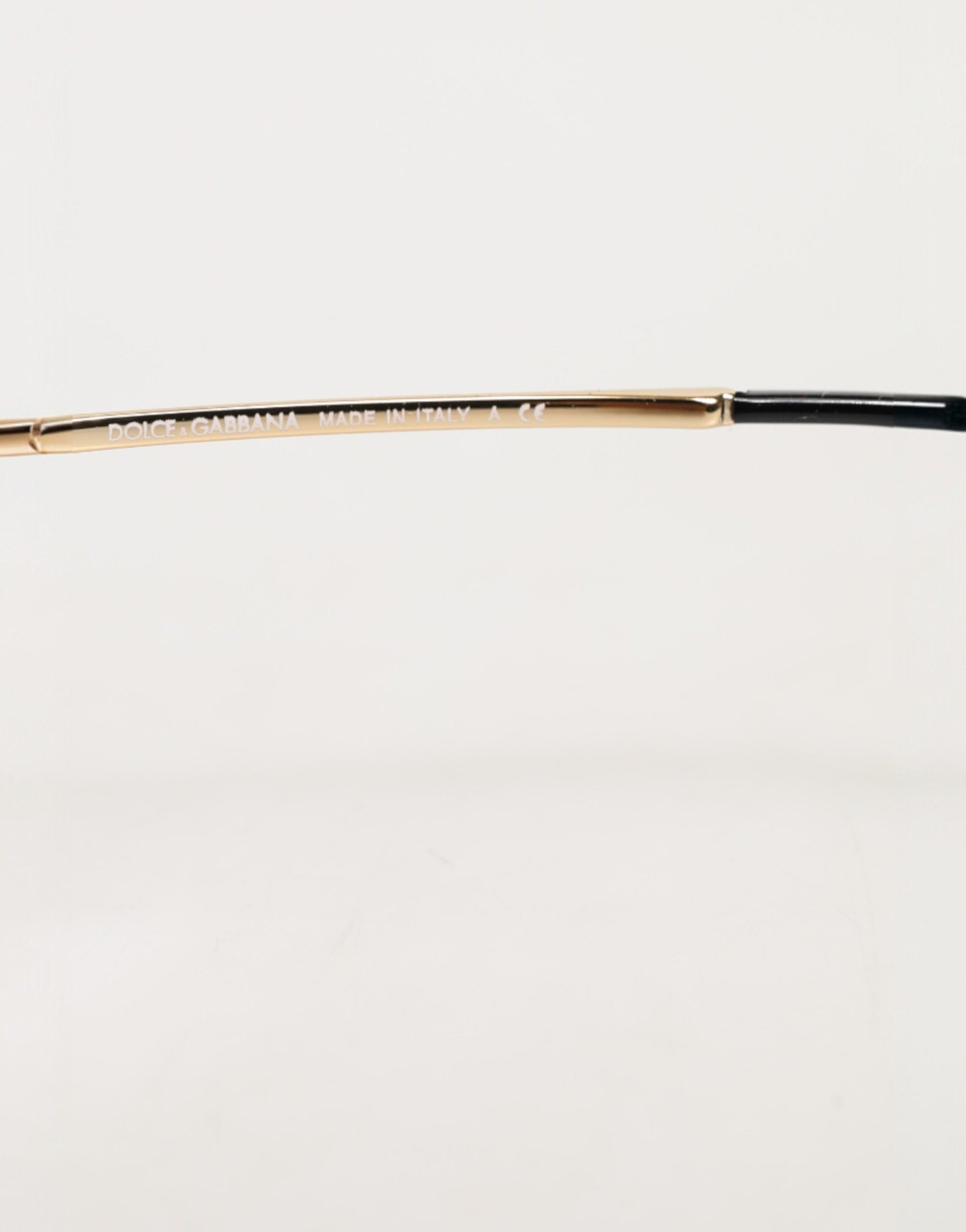 Dolce & Gabbana Black Acetate Cat Eye Frame Eyeglass Reading Glass