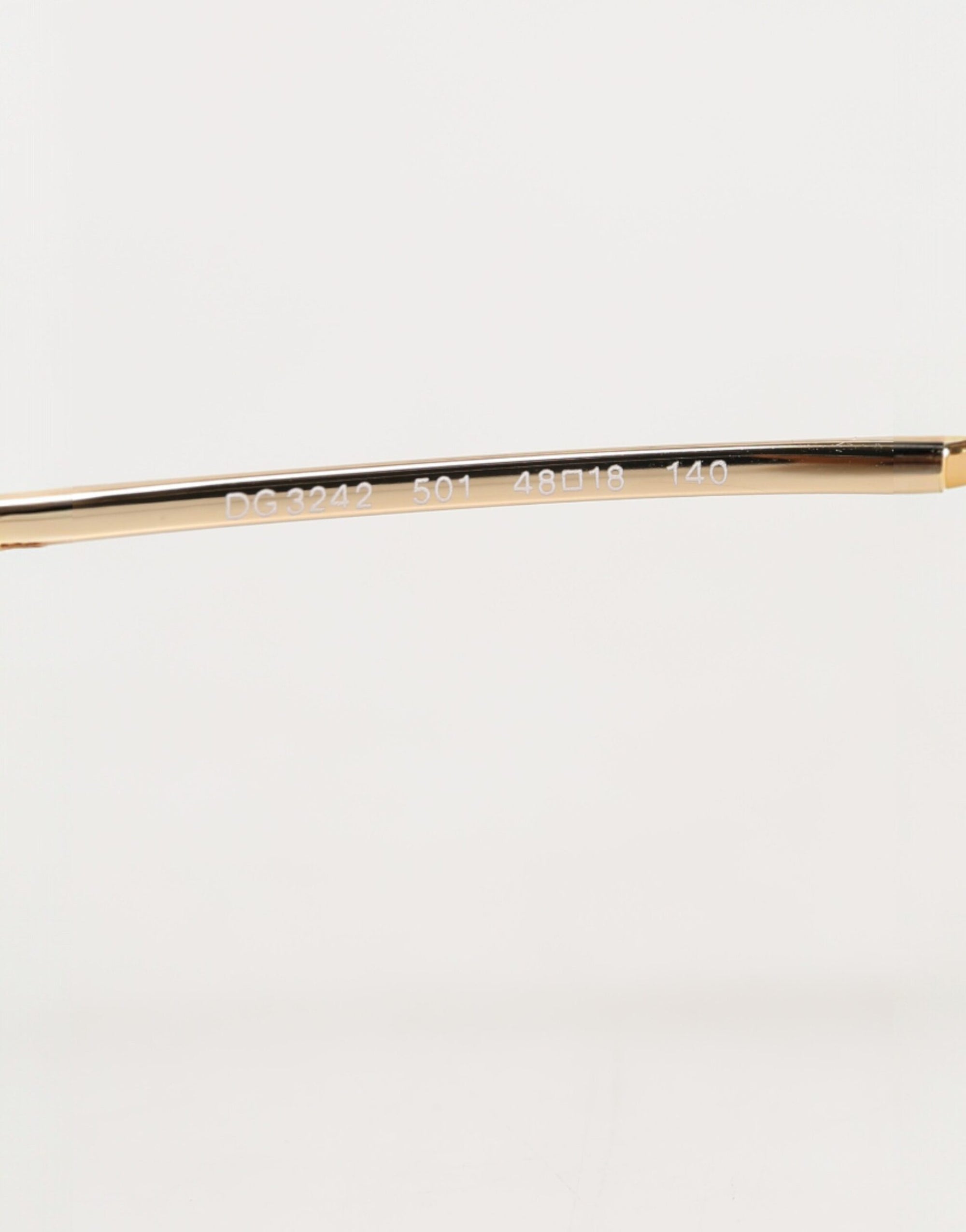 Dolce & Gabbana Black Acetate Cat Eye Frame Eyeglass Reading Glass