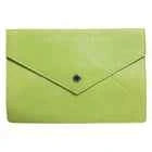 Dolce & Gabbana Green Leather Handbag Clutch Mini Purse Pouch Tablet Case