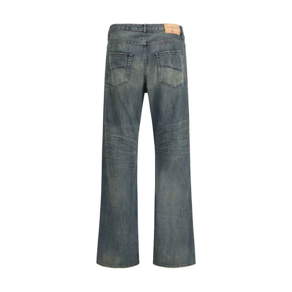 Balenciaga Relaxed fit Cotton Denim Pants