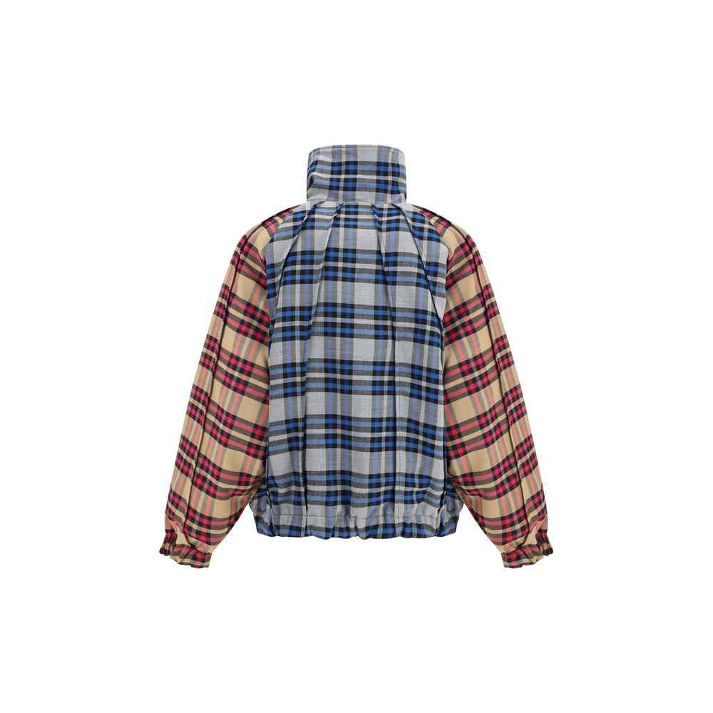 PDF Channel Federico patchwork check Jacket