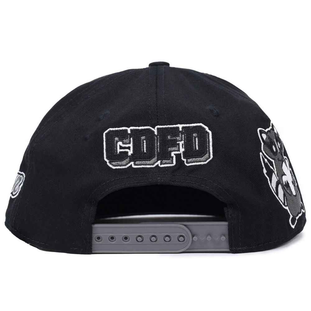 Comme Des Fuckdown Black Cotton Hat