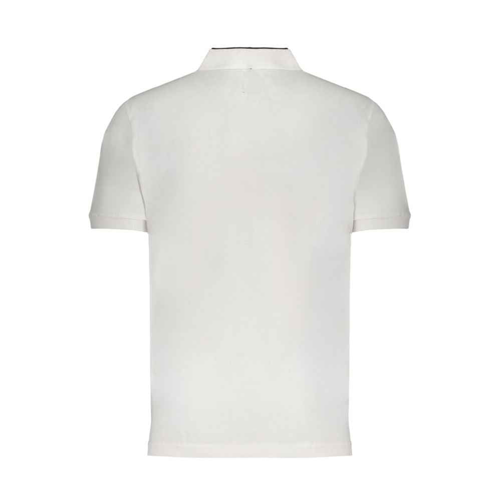 Gianmarco Venturi White Cotton Polo Shirt