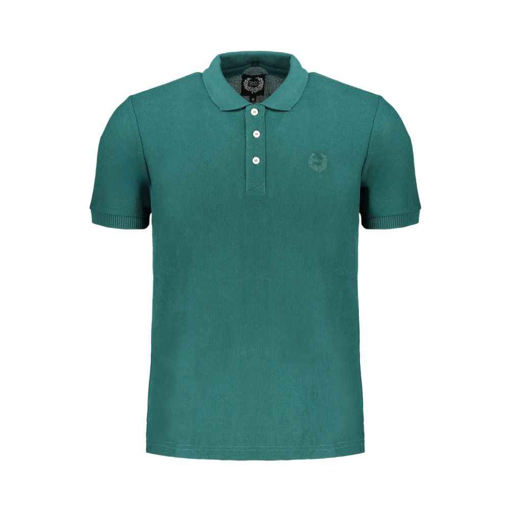 Gianmarco Venturi Green Cotton Polo Shirt