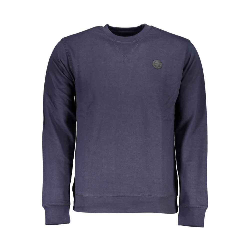 Gianmarco Venturi Blue Cotton Sweatshirt