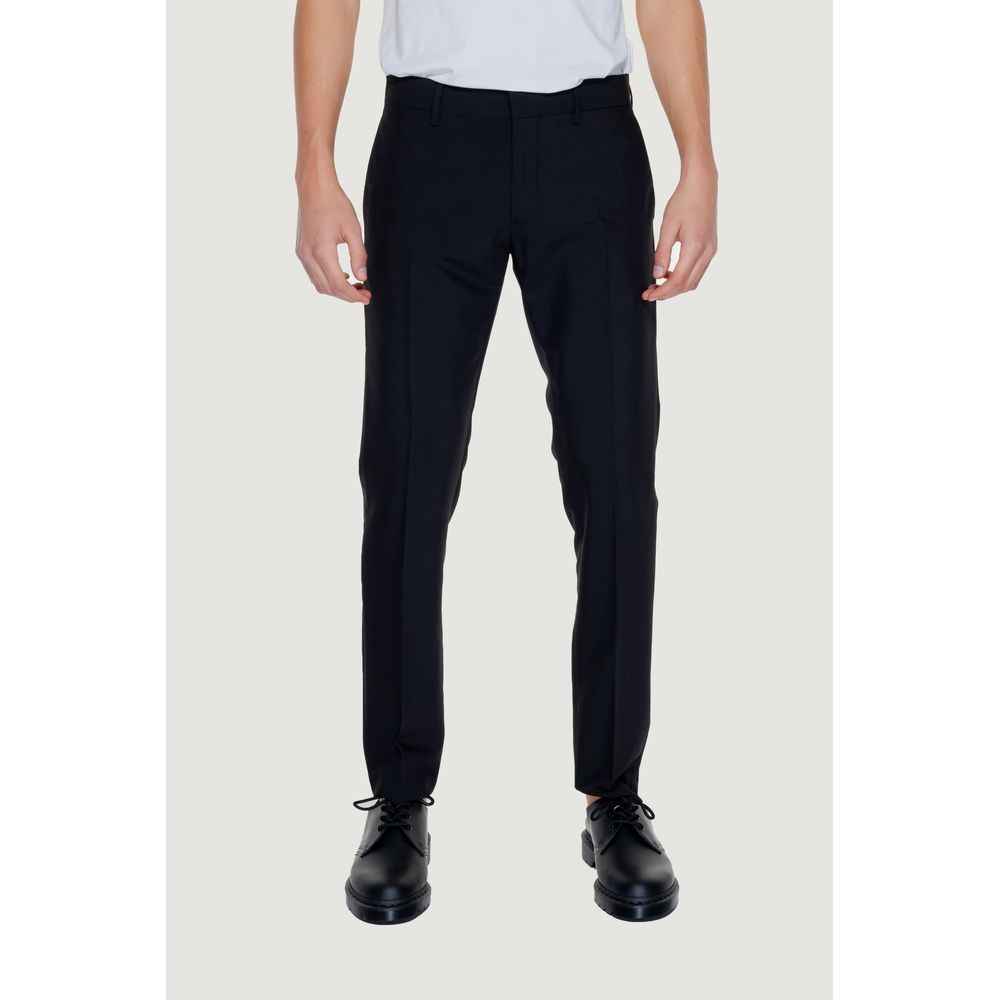 Antony Morato Black Polyester Pant