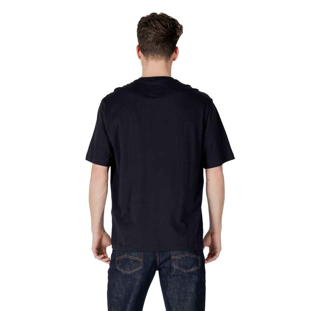 Armani Exchange Blue Cotton T-Shirt