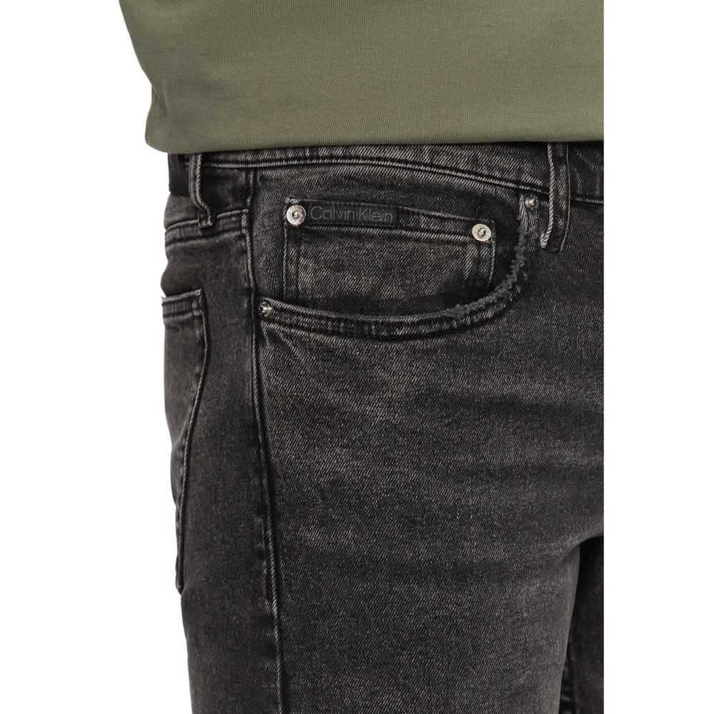 Calvin Klein Jeans Gray Cotton Skinny Jean