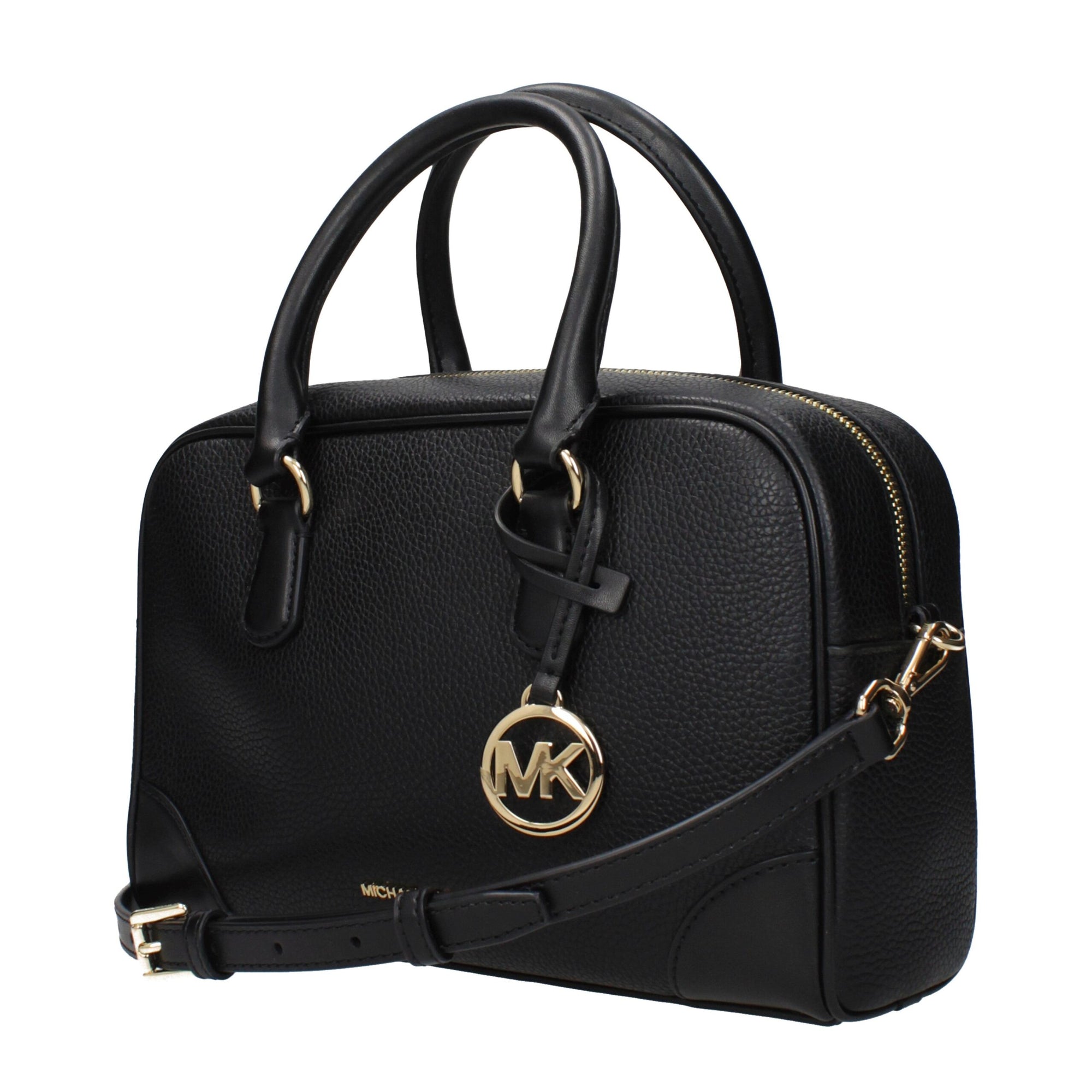 Michael Kors Black Leather Handbag
