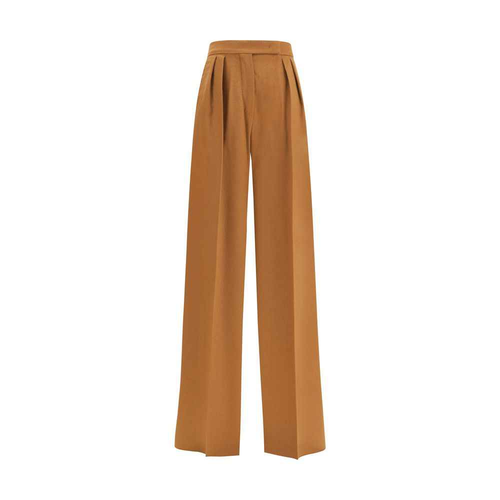 Max Mara Wide Camel Drap Pants