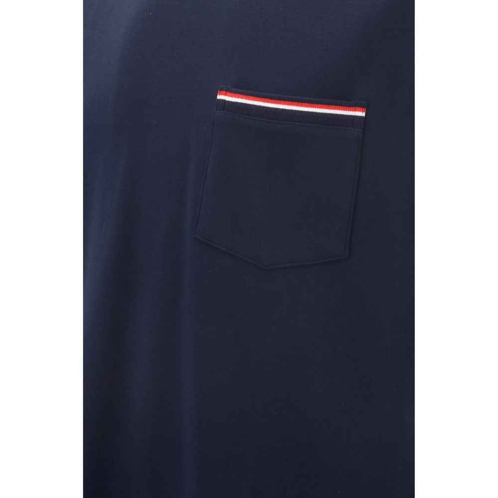 Thom Browne Blue Cotton T-Shirt