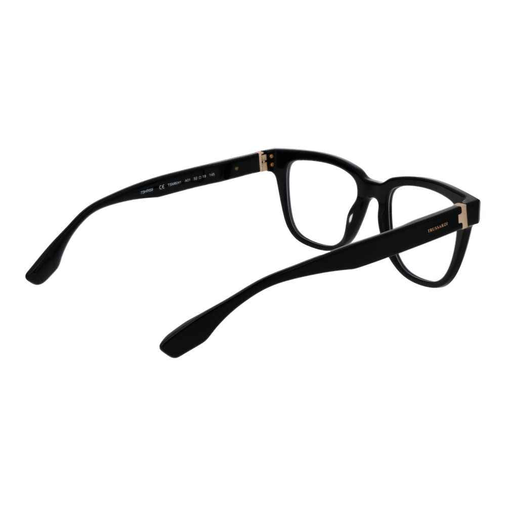 Trussardi Black Men Glasses Frame