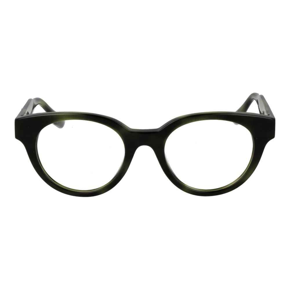 Trussardi Green Unisex Glasses Frame