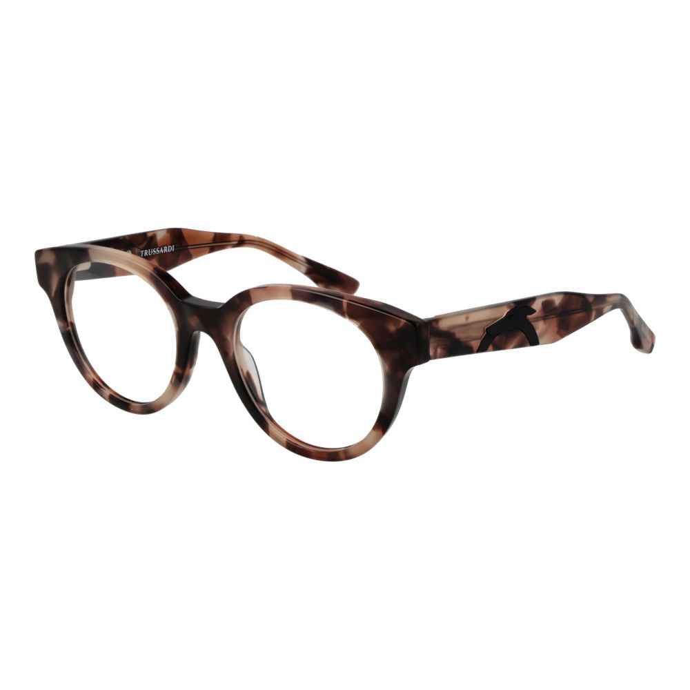 Trussardi Brown Unisex Glasses Frame