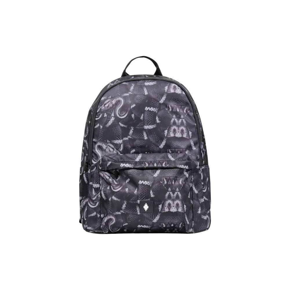 County of Milan Black Nylon Backpack