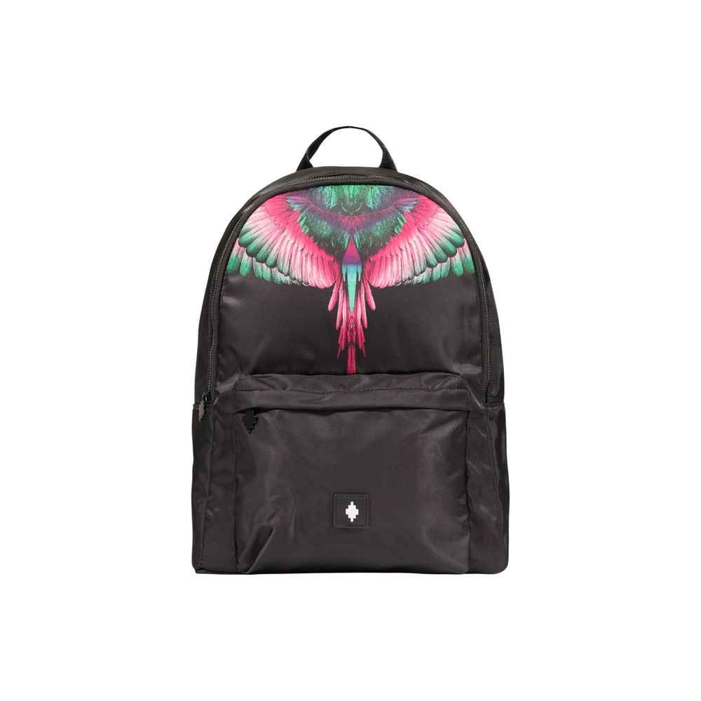 County of Milan Black Nylon Backpack