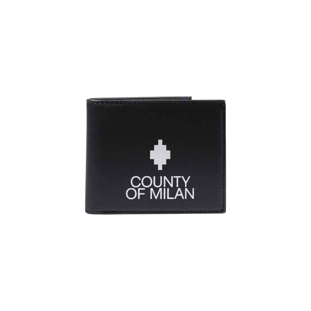 County of Milan Black Polyethylene Wallet
