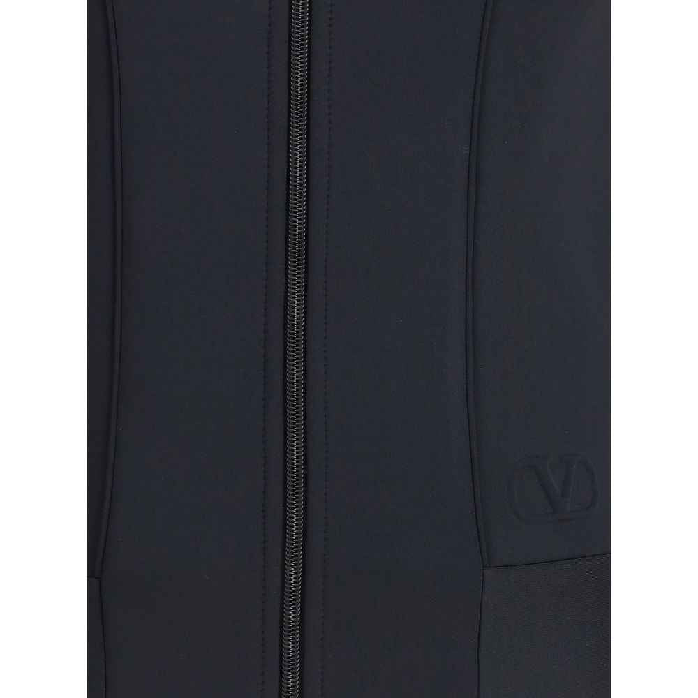 Valentino Structured technical jersey Sweatshirt